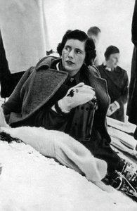 Diana Gordon Lennox, kanadensisk skidåkare, olympiska vinterspelen, Garmisch-Partenkirchen, Tyskland, 1936 av Unbekannt