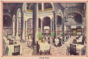 Matsal - Hotel Florida - Havanna - Kuba, c1910 av Unbekannt