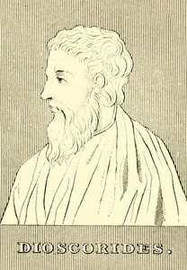 Dioscorides, c40-90 AD, 1830 av Unbekannt