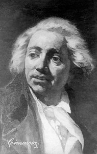Domenico Cimarosa 1749-1801, italiensk kompositör, 1900-talet av Unbekannt