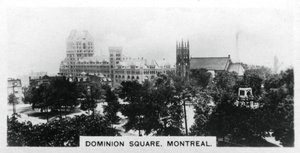 Dominion Square, Montreal, Kanada, c1920-talet av Unbekannt