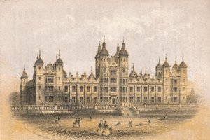 Donaldsons Hospital, mitten av slutet av 1800-talet. av Unbekannt
