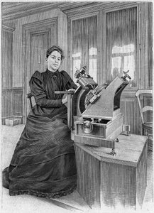 Dorothea Klumpke Roberts, amerikansk matematiker och astronom, 1903 av Unbekannt