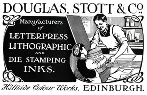 Douglas Stott & Co. annons, 1910 av Unbekannt