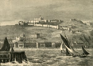 Dover, från havet, 1898. av Unbekannt