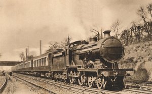 Down Continental Pullman Limited Express, c1920-talet. av Unbekannt