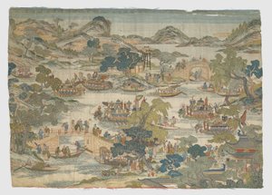 Drakbåtsfestivalföreställning, 1700-1800-talet. av Unbekannt
