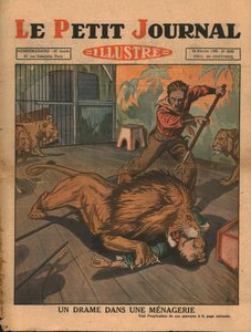 Drama i ett menageri, 1930. av Unbekannt
