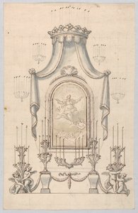 Ritning (Italien), ca. 1775 av Unbekannt