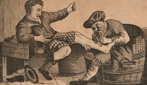 Druid and Highlander, 1812-1817. av Unbekannt