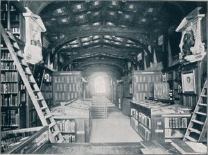 Duke Humphreys bibliotek, c1902 av Unbekannt