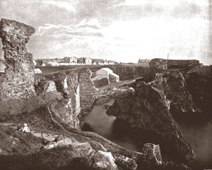 Dunbar Castle, East Lothian, Skottland, 1894. av Unbekannt