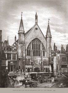 East End of Guild Hall and Library, 1870, 1886 av Unbekannt
