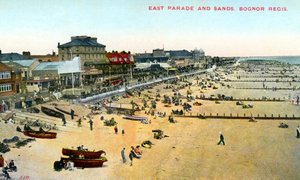 East Parade und Sands, Bognor Regis, West Sussex, 1950 von Unbekannt