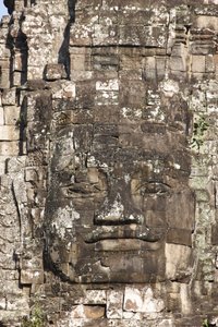 Östra porten till Angkor Thom, Siem Reap, Kambodja av Unbekannt