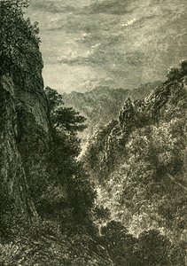 Ebbor Gorge, 1898. av Unbekannt