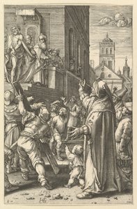 Ecce Homo, från The Passion of Christ, ca. 1598-1617. av Unbekannt