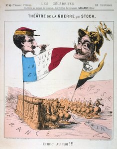 Check au Roi, fransk-preussiska kriget, 1870-1871. av Unbekannt