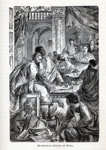 Ekumeniska rådet i Nicea, 1882 av Unbekannt