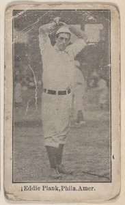 Eddie Plank, Philadelphia, American League, från Baseball Players set W500, ca. 1915. av Unbekannt