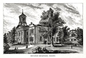 Education Department, Toronto, Ontario, Kanada, 1800-talet av Unbekannt