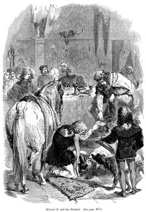 Edward II och minstrelen av Unbekannt