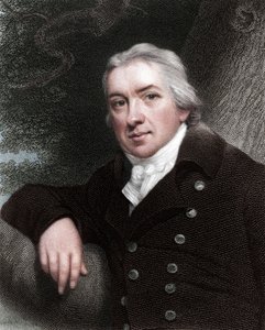 Edward Jenner, engelsk läkare, 1837. av Unbekannt