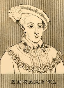 Edward VI, 1537-1553, 1830. av Unbekannt