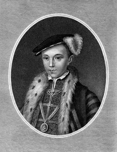 Edward VI, kung av England, 1800-talet av Unbekannt