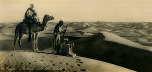 Egypten - Lookout into the Desert, c1918-c1939. av Unbekannt