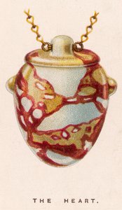Egyptisk hjärta charm av Unbekannt