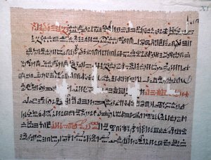 Egyptisk hieratisk skrift av Unbekannt