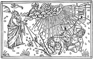 Egyptier plågade, 1480 1964 av Unbekannt