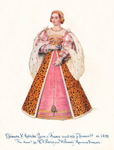 Eleanor av Österrike, drottning av Frankrike, andra fru till Franciskus 1:a, 1911. av Unbekannt