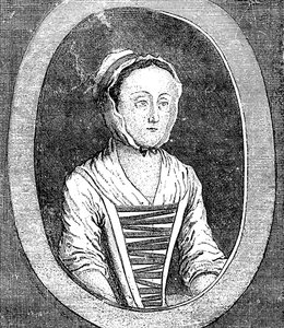 Eliza Canning från livet, c1753 av Unbekannt