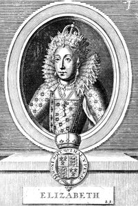 Elizabeth I, drottning av England och Irland av Unbekannt