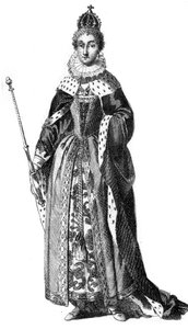 Elizabeth I av England, 1533-1603 av Unbekannt