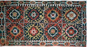 Broderat omslag, Kaukasus, 1700-tal av Unbekannt