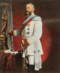 Kejsar Fredrik III, c1888, 1936. av Unbekannt