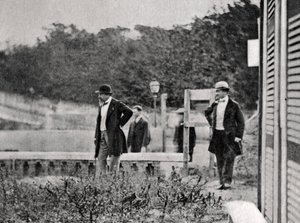 Kejsar Napoleon III av Frankrike i exil, Chislehurst, Kent, 1871-1873 av Unbekannt