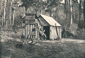 Encampment of Australian Squatters, 1896 av Unbekannt