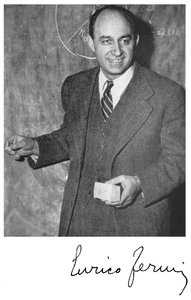 Enrico Fermi, italienskfödd amerikansk kärnfysiker av Unbekannt