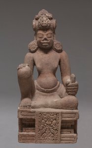 Tronande planetarisk gudom, 850-875. av Unbekannt