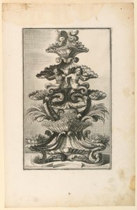 Epergne, från Drawings By av Unbekannt