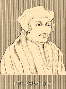 Erasmus, 1466-1536, 1830. av Unbekannt