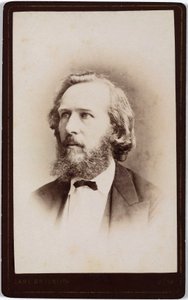 Ernst Haeckel, tysk naturforskare, ca 1860-talet av Unbekannt