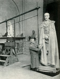Europeisk skulptör, 1947. av Unbekannt
