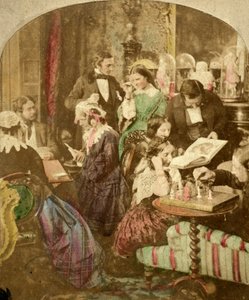 Hemmakvällar, 1800-talet av Unbekannt