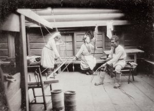 Mari-folkets vardag, Ryssland, c1880-c1890-talet av Unbekannt