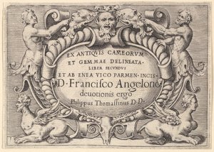 The Book of the Ancients of Cameorum and Gemma Delineated by Enea Vic..., publicerad ca. 1599-1622. av Unbekannt